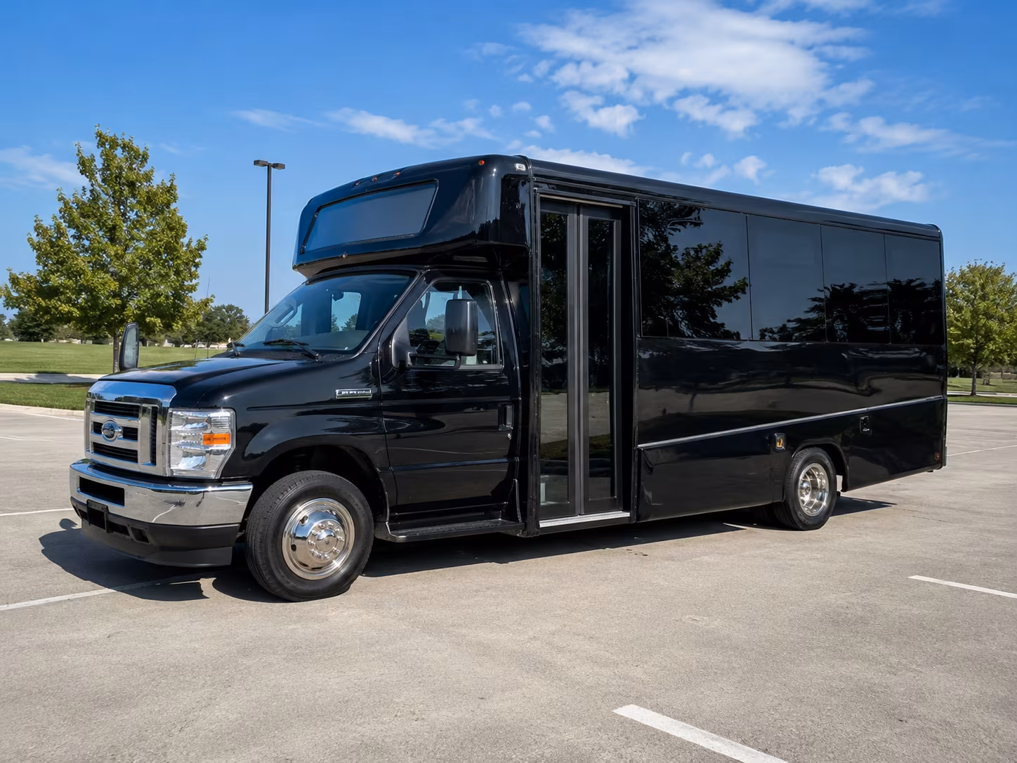 Henderson Airport Shuttle & Transportation party bus exterior