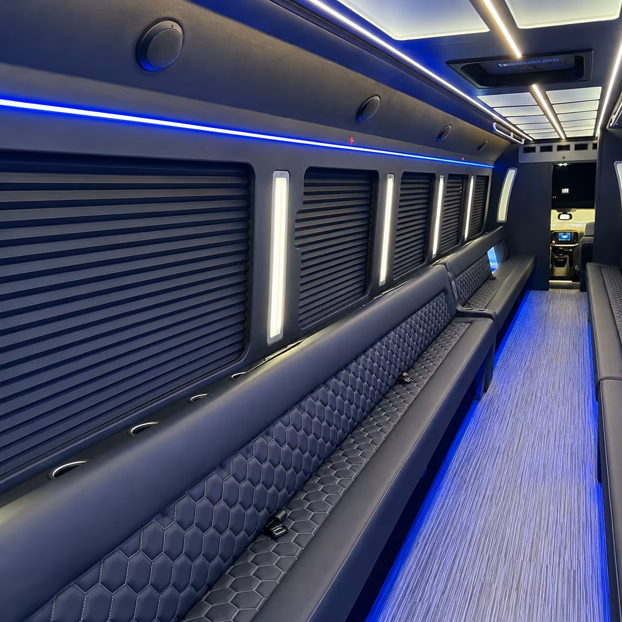 Henderson Bachelor & Bachelorette Transportation party bus exterior