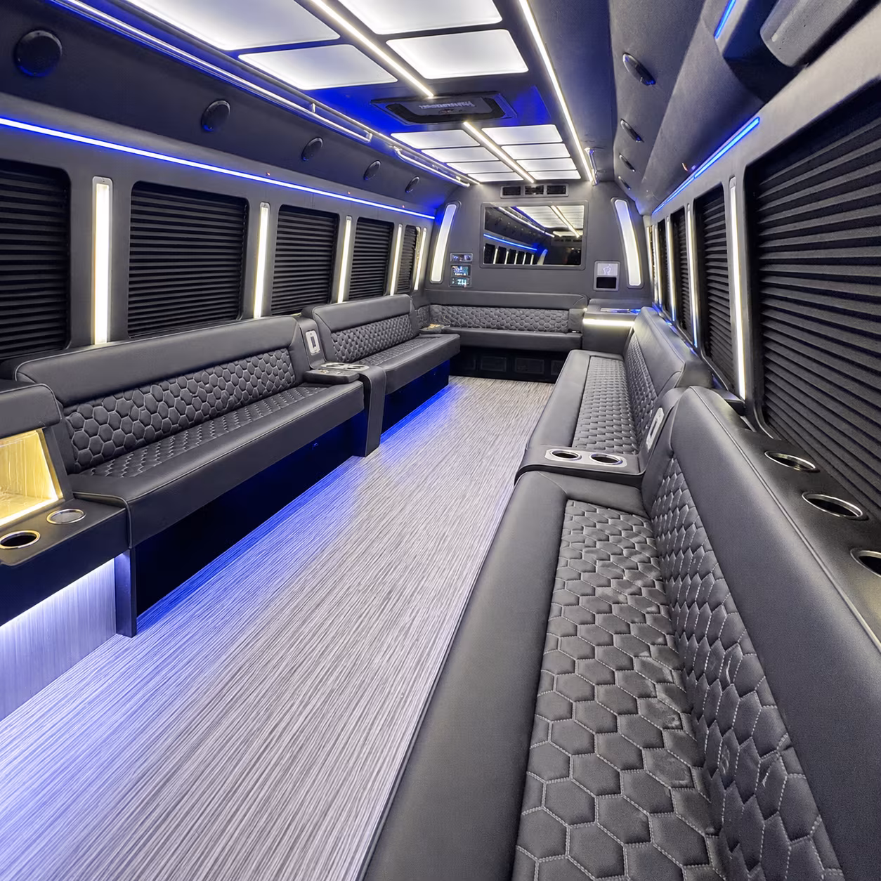 Henderson Birthday, Sweet 16, & Quinceañera Transportation onboard seating
