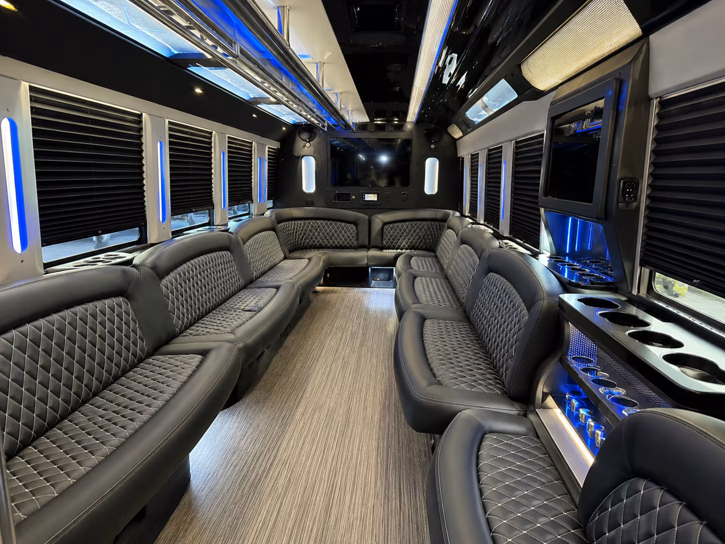 Henderson Concert & Music Festival Transportation party bus exterior