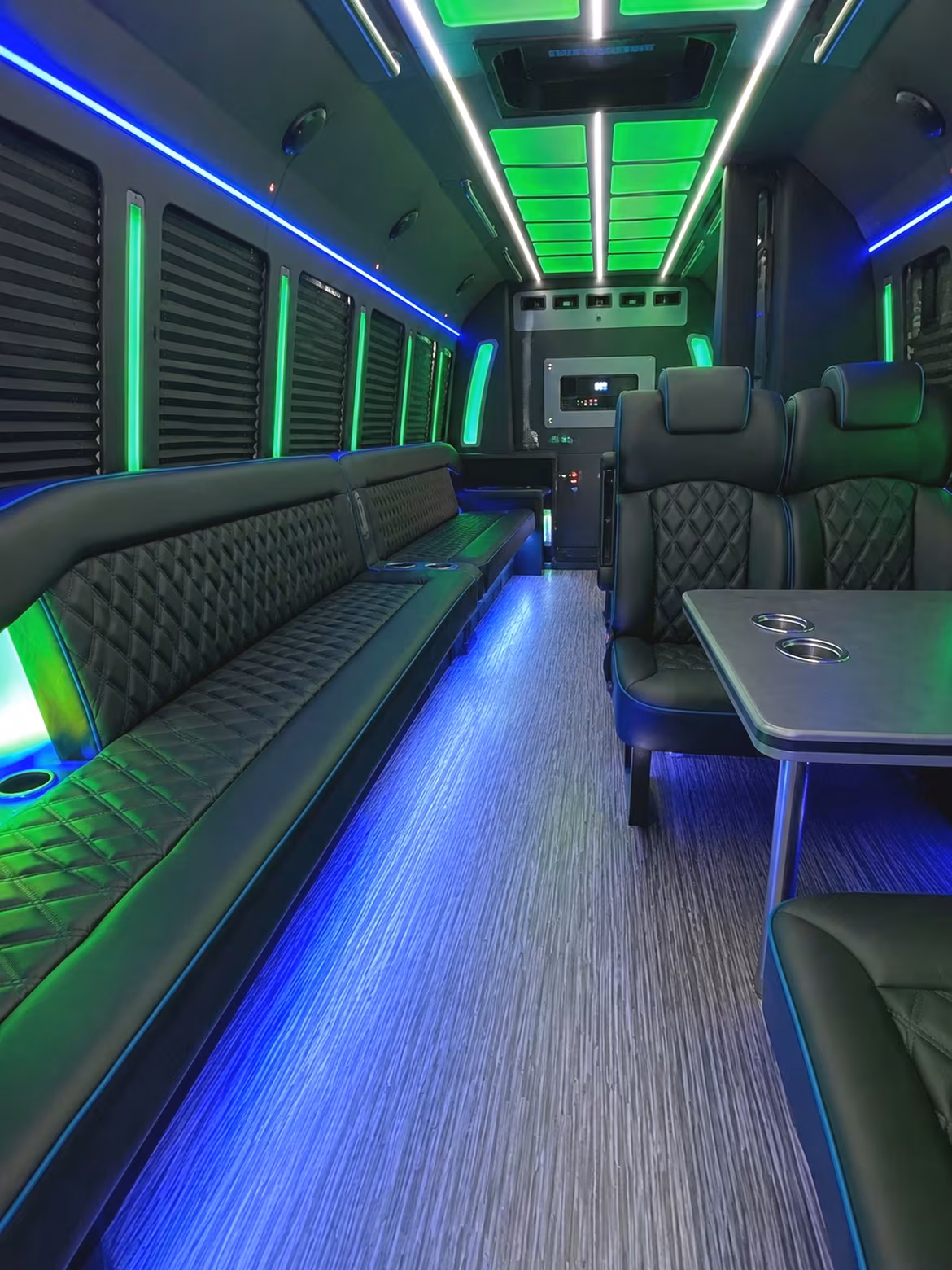 Henderson Concert & Music Festival Transportation onboard seating