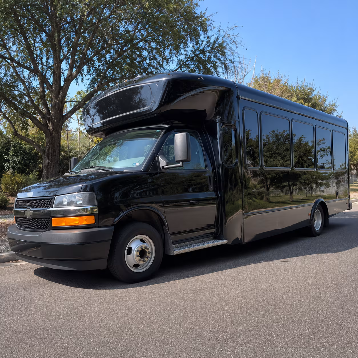 Henderson Concert & Music Festival Transportation party bus exterior