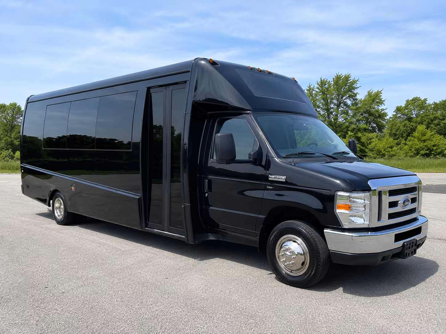Henderson Corporate Transportation party bus exterior