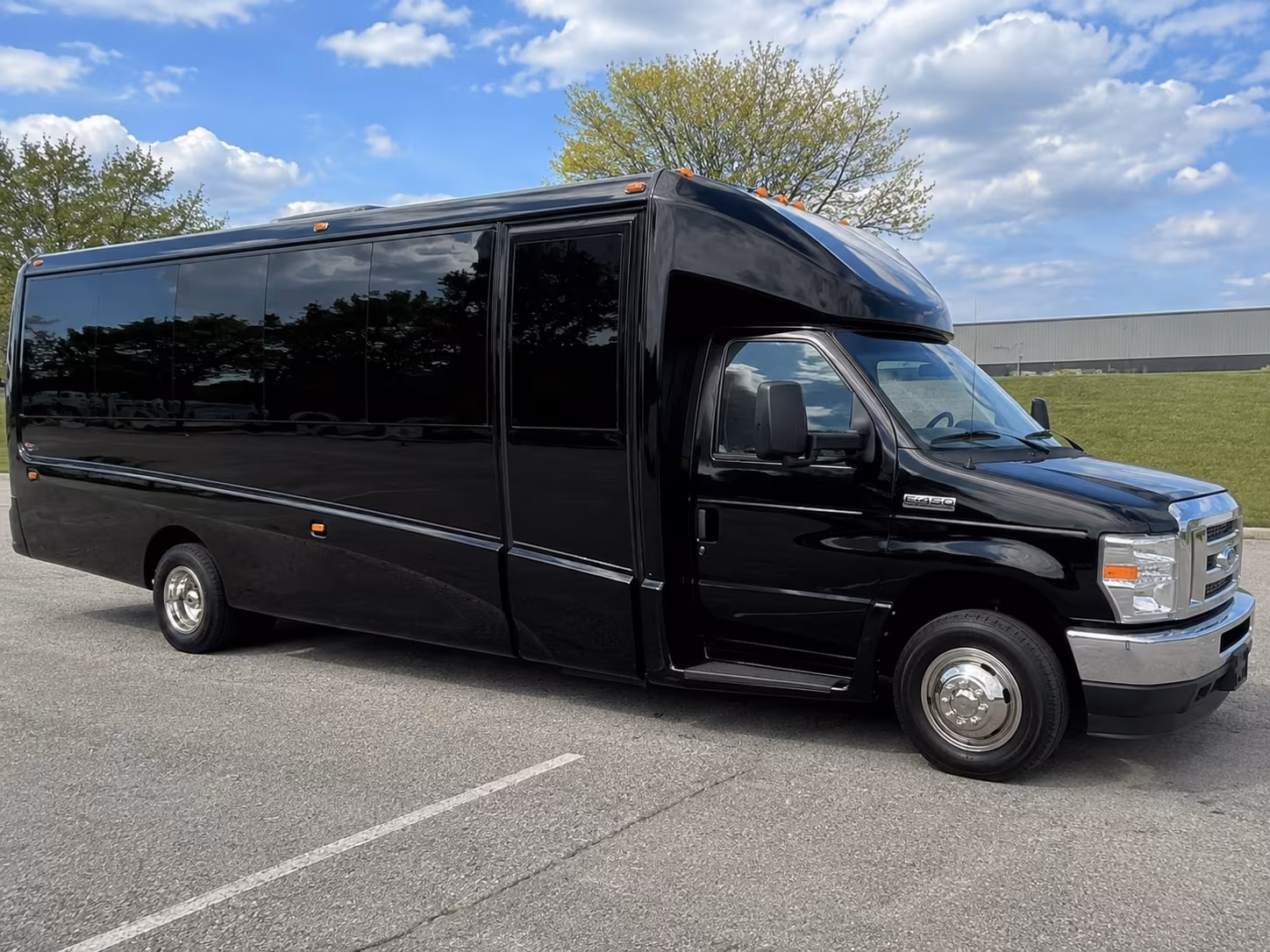 Henderson Corporate Transportation party bus exterior