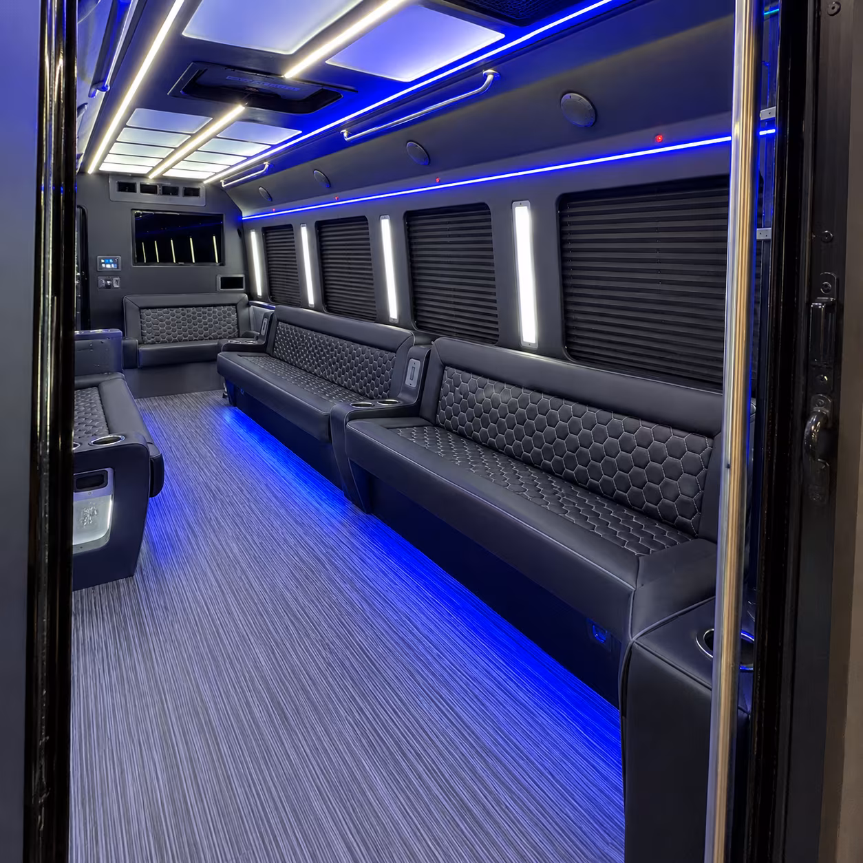 Henderson Private Event Transportation party bus exterior