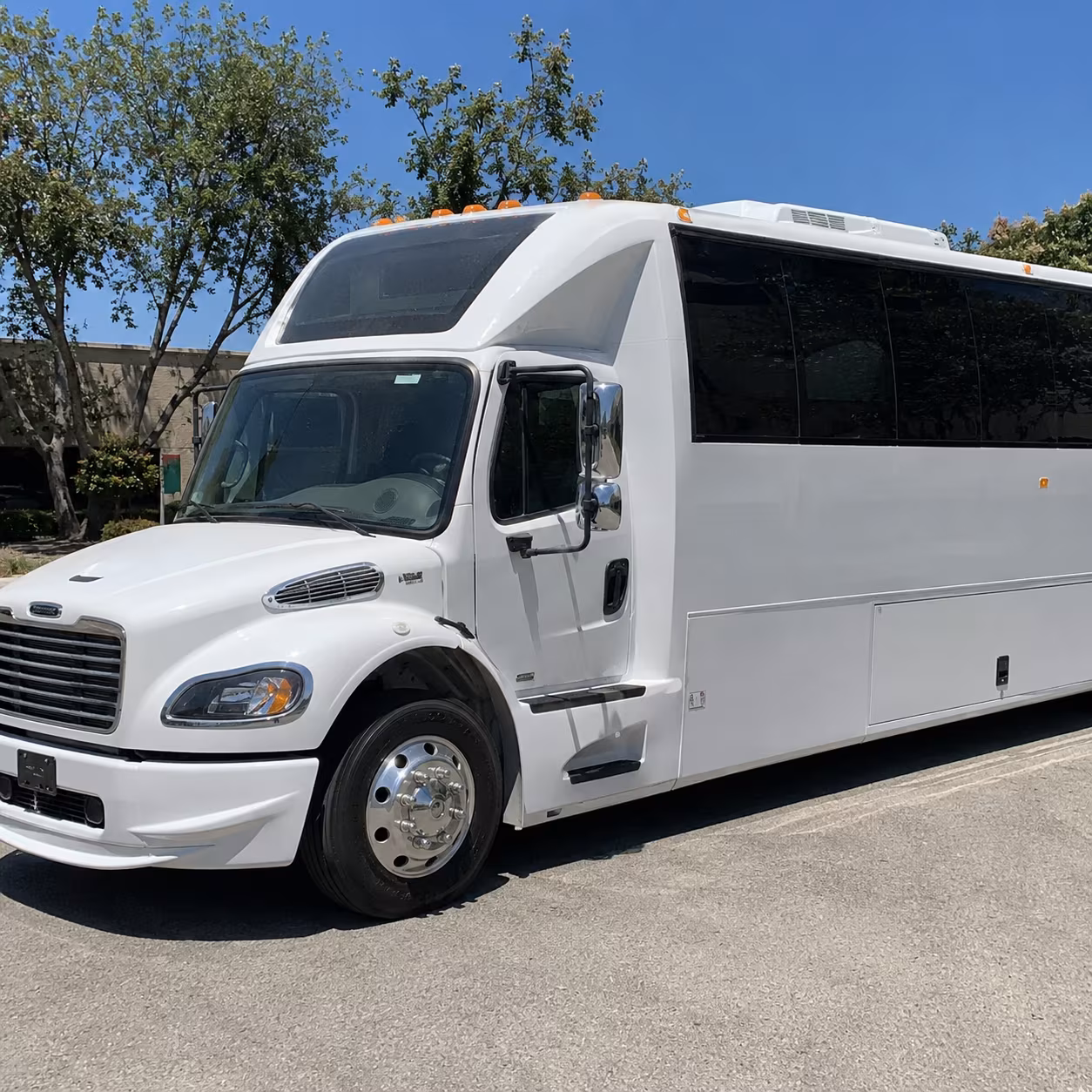 Henderson Sporting Event Transportation party bus exterior